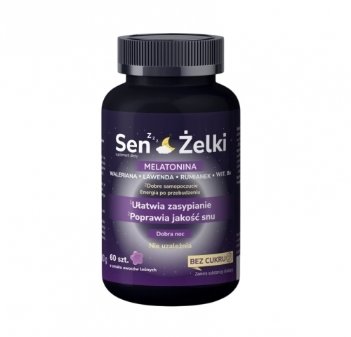 Zdjęcie DOMOWA APTECZKA Sen Żelki 60 sztuk