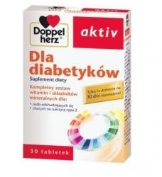 Zdjęcie DOPPELHERZ AKTIV Dla diabetyków 30 tabletek