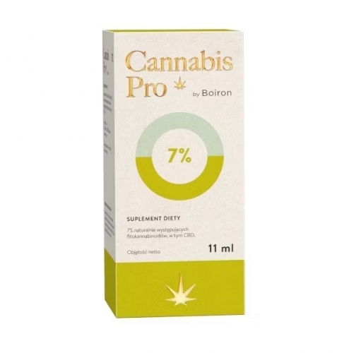 Zdjęcie CANNABIS PRO BY BOIRON 7% olej 11 ml