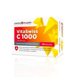 Zdjęcie VITASWISS C 1000 60 kapsułek SWISS+PHARM