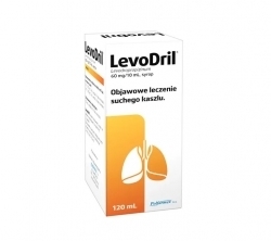 Zdjęcie LEVODRIL 60 mg/10 ml syrop 120 ml