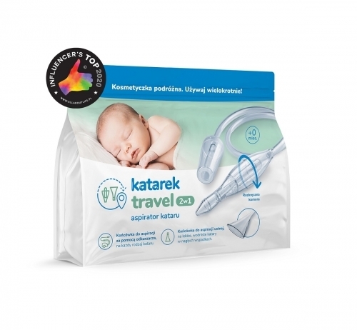 Zdjęcie KATAREK TRAVEL Aspirator kataru 2w1 1 sztuka