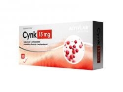Zdjęcie ACTIVLAB CYNK 15 mg 60 kapsułek + 3 tabletki electroVit GRATIS!