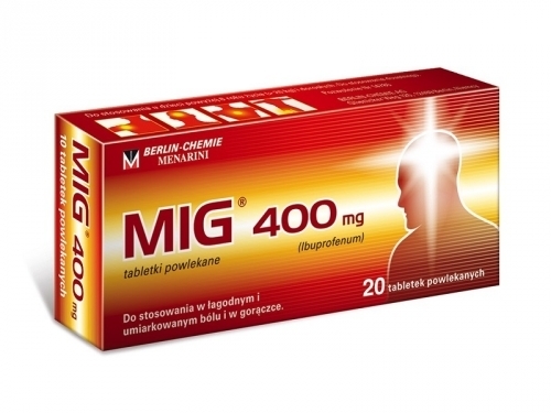 Zdjęcie MIG 400 mg 20 tabletek