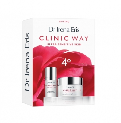 Zdjęcie Dr Irena Eris CLINIC WAY ZESTAW 4° Krem Modelujący Owal Twarzy SPF 20 50 ml + Krem pod oczy 15 ml