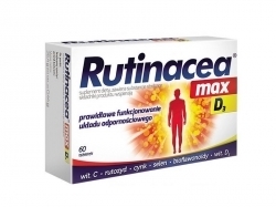 Zdjęcie RUTINACEA MAX D3 60 tabletek