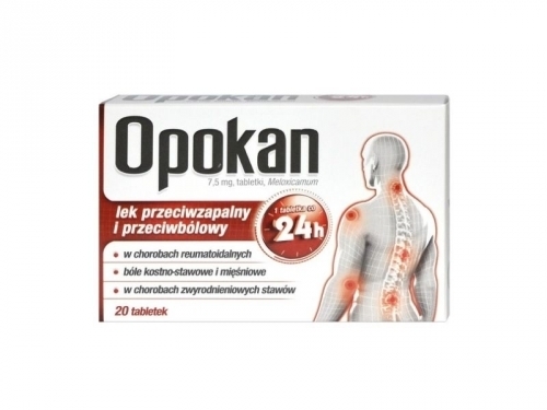 Zdjęcie OPOKAN 7,5 mg 20 tabletek