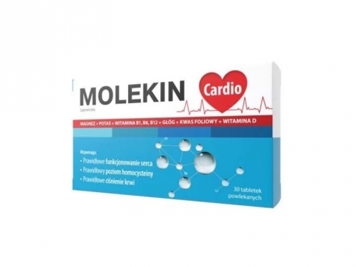 Zdjęcie MOLEKIN CARDIO 30 tabletek