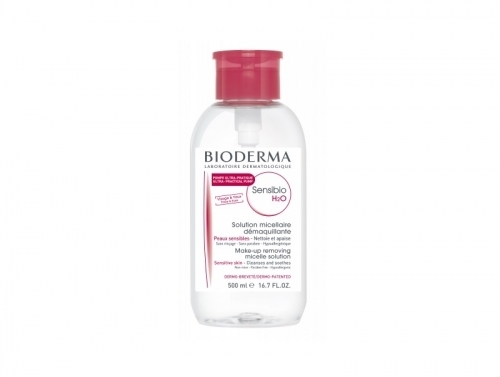 Zdjęcie BIODERMA SENSIBIO H20 Płyn micelarny z dozownikiem 500 ml