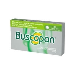 Zdjęcie BUSCOPAN 10 mg 20 tabletek