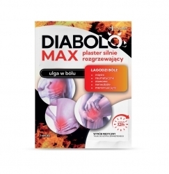 Zdjęcie DIABOLO MAX Plaster silnie rozgrzewający 1 sztuka