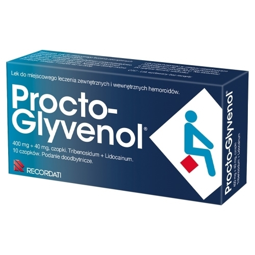 Zdjęcie PROCTO-GLYVENOL 10 czopków