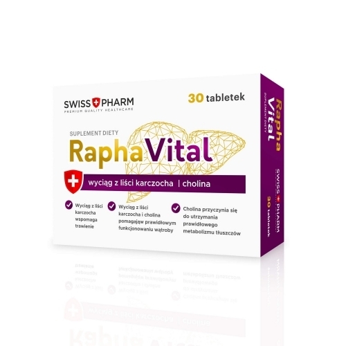 Zdjęcie RAPHAVITAL 30 tabletek DATA 31.12.2025