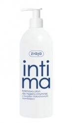 Zdjęcie ZIAJA INTIMA KREMOWY Płyn do higieny intymnej z kwasem hialuronowym 500 ml