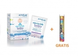 Zdjęcie ACTIVLAB ELECTROVIT BABY 10 saszetek + MULTIVIT Kids 20 tab GRATIS DATA 26.04.25