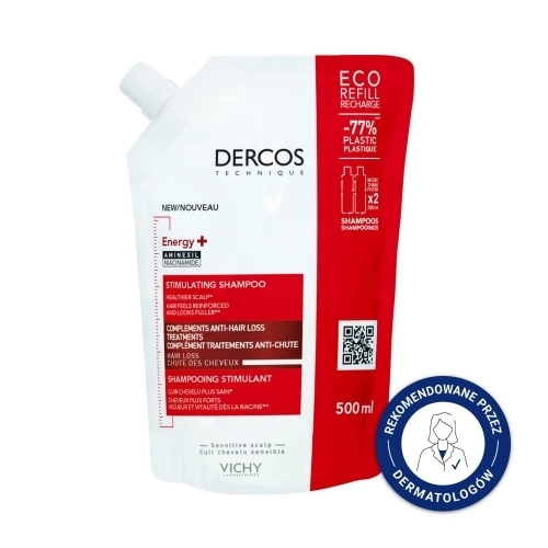 Zdjęcie VICHY DERCOS ENERGY+ Szampon wzmacniający REFILL 500 ml