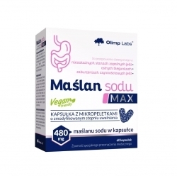 Zdjęcie OLIMP Maślan Sodu Max 60 kapsułek