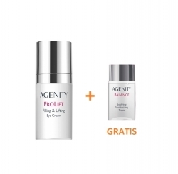 Zdjęcie AGENITY PROLIFT Wypełniająco-liftingujący krem pod oczy 15 ml + Tonik 50 ml GRATIS