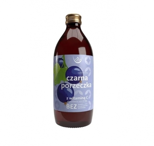 Zdjęcie CZARNA PORZECZKA z witaminą C płyn 500 ml OLEOFARM