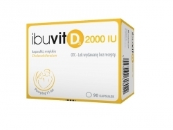 Zdjęcie IBUVIT D3 2000 IU 90 kapsułek