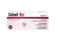 Zdjęcie CEFAVIT B12 60 tabletek