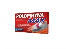 Zdjęcie POLOPIRYNA MAX 500 mg 20 tabletek