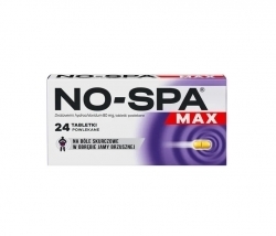 Zdjęcie NO-SPA MAX 80 mg 24 tabletki