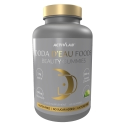 Zdjęcie ACTIVLAB DODA D'EAU FOODS Beauty Gummies Żelki smak cytrynowo-limonkowy 60 sztuk