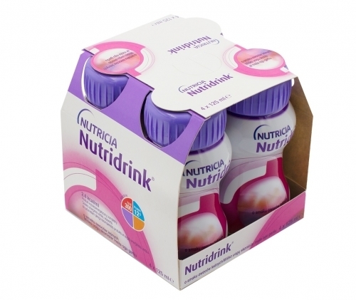 Zdjęcie NUTRIDRINK owoce leśne 4 butelki 125 ml