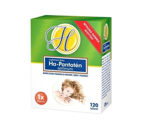 Zdjęcie HA-PANTOTEN OPTIMUM 120 tabletek