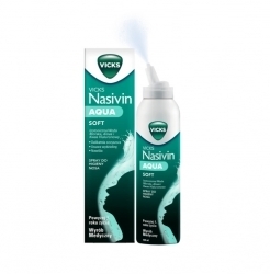 Zdjęcie VICKS NASIVIN AQUA SOFT spray do nosa 120 ml