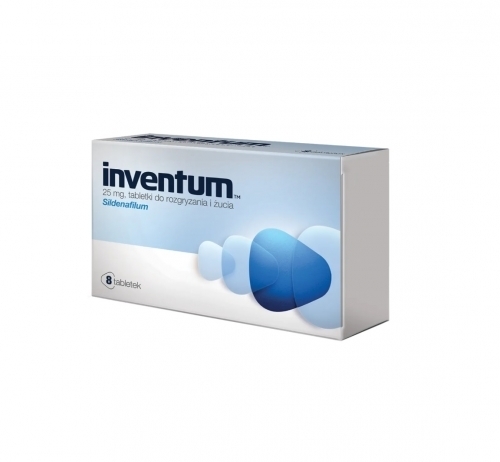 Zdjęcie INVENTUM 25 mg 8 tabletek do rozgryzania i żucia