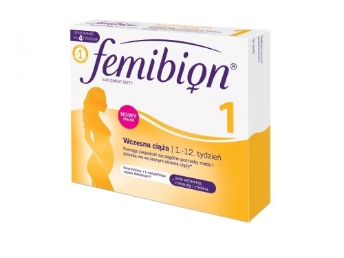 Zdjęcie FEMIBION 1 Wczesna ciąża 28 tabletek