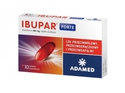 Zdjęcie IBUPAR FORTE 400 mg 10 tabletek