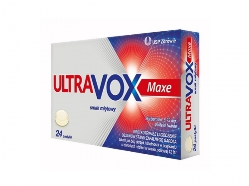 Zdjęcie ULTRAVOX MAXE mięta 24 pastylki