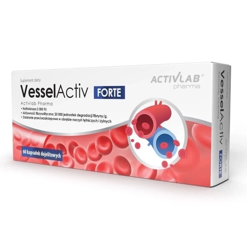 Zdjęcie ACTIVLAB VESSELACTIV FORTE 60 kapsułek