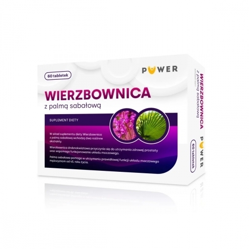 Zdjęcie PUWER Wierzbownica Z Palmą Sabałową 60 tabletek
