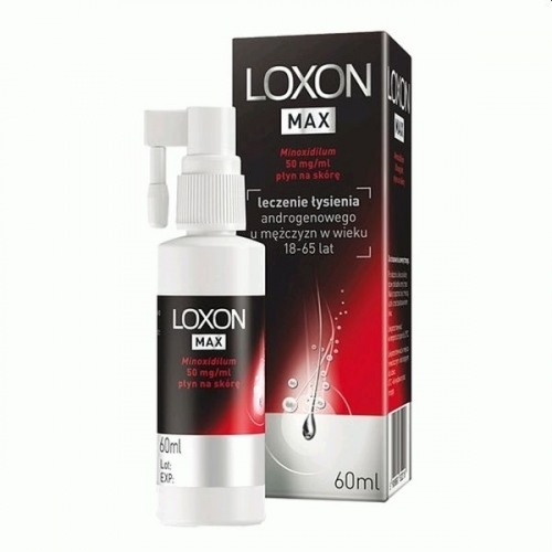 Zdjęcie LOXON MAX (Loxon 5%) płyn na skórę 60 ml