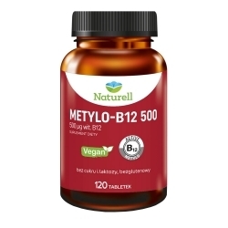 Zdjęcie NATURELL METYLO B12 500 120 tabletek