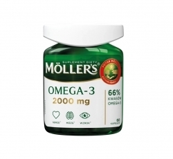 Zdjęcie MOLLER\'S OMEGA-3 2000 mg 60 kapsułek