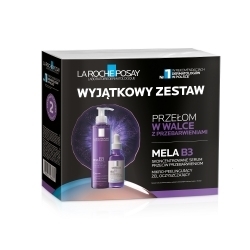 Zdjęcie LA ROCHE-POSAY ZESTAW MELA B3 Serum przeciw przebarwieniom 30 ml + Żel oczyszczający 200 ml