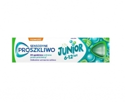 Zdjęcie SENSODYNE Proszkliwo Junior Pasta do zębów 6-12 lat 75 ml