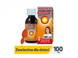 Zdjęcie NUROFEN JUNIOR syrop truskawkowy dla dzieci 100 ml