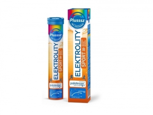 Zdjęcie PLUSSSZ Elektrolity Sport 100% Complex 24 tabletki musujące