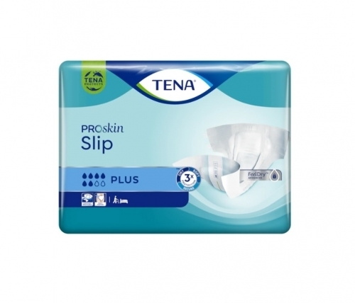 Zdjęcie TENA SLIP PROSKIN PLUS Pieluchomajtki rozmiar XL 30 sztuk