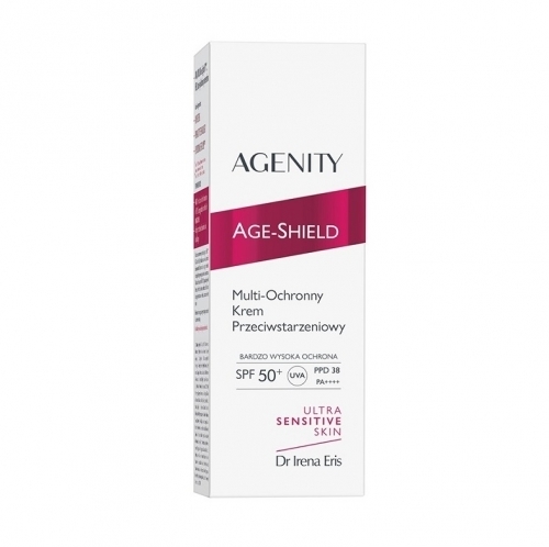 Zdjęcie AGENITY AGE-SHIELD Multi-ochronny krem przeciwstarzeniowy SPF50+ 50 ml