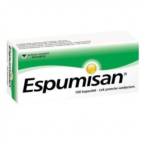 Zdjęcie ESPUMISAN 40 mg 100 kapsułek