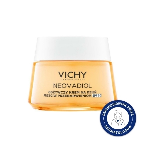 Zdjęcie VICHY NEOVADIOL POSTMENOPAUZA Odżywczy Krem na dzień przeciw przebarwieniom SPF50 50 ml