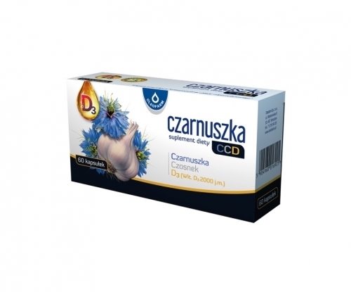 Zdjęcie CZARNUSZKA CCD 60 kapsułek
