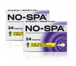 Zdjęcie NO-SPA 40 mg 2 x 24 tabletki